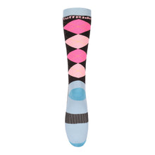 Load image into Gallery viewer, TuffRider NEON WINTER ARGYLE SOCKS