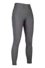 Load image into Gallery viewer, HKM Jil High Waist- Sil. Knee Patch Ladies Riding Leggings