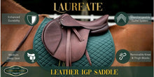 Load image into Gallery viewer, Henri De Rivel Laureate Leather IGP Saddle