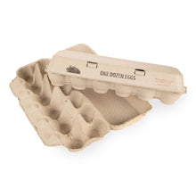 Load image into Gallery viewer, DS26 Recyclable Egg Cartons, Bulk Packaging for Farms & Markets, 12 Count Pulp Paper Carton