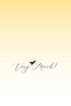 Load image into Gallery viewer, Horse Thank You Card: Galloping Horses