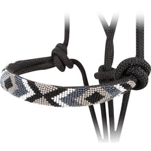 Load image into Gallery viewer, DS26 Cashel Beaded Patterned Rope Halter with 9 ft Lead
