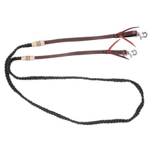 Load image into Gallery viewer, DS26 Cashel Flat Braid Leather Rein