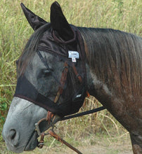Load image into Gallery viewer, DS26 Cashel Quiet Ride Fly Mask with Ears for Horses, Lightweight Riding Protection