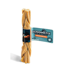Load image into Gallery viewer, DS26 Dogginstix Braided Lamb Collagen Dog Chew – Long Lasting, Digestible, High Protein Rawhide Alternative