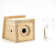 Load image into Gallery viewer, DS26 Durable Outdoor Carpenter Bee Trap - Pine Wood, Eco-Friendly, Hanging or Mounting, Multiple Styles