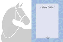 Load image into Gallery viewer, SOLDOUTHorse Thank You Card: Horse, Dee Bit & Ribbon!