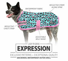Load image into Gallery viewer, Jeffers Expression 600D Waterproof Ripstop Dog Coat, 240 Gram