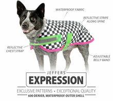 Load image into Gallery viewer, Jeffers Expression 600D Waterproof Ripstop Dog Coat, 240 Gram