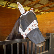 Load image into Gallery viewer, Jeffers Expression Deluxe Mesh Horse Fly Mask with Ears and Nose