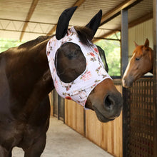 Load image into Gallery viewer, Pre-Sale Jeffers Expression Lycra Horse Fly Mask with Ears