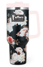 Load image into Gallery viewer, Jeffers Expression Stainless Steel Lidded Tumbler with Handle, 40 oz (Straw Included)
