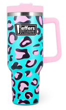 Load image into Gallery viewer, Jeffers Expression Stainless Steel Lidded Tumbler with Handle, 40 oz (Straw Included)