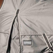 Load image into Gallery viewer, DS26 Jeffers Poplar Head "Defense" 1680 Denier Turnout Blanket with High Neck, 240 Gram, Plymouth Brown