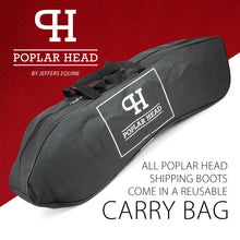 Load image into Gallery viewer, Jeffers Poplar Head Horse Shipping Boots, 4-Pack with Carry Bag