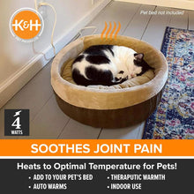 Load image into Gallery viewer, DS26 K&H Pet Bed Warmer – Indoor Heated Pad for Cats & Dogs, Thermostatically Controlled, Energy-Efficient, Safe for Arthritis & Comfort