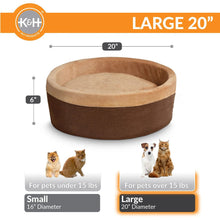 Load image into Gallery viewer, DS26 K&H Pet Products Thermo-Kitty Bed Indoor Heated Cat Bed – Safe, Energy Efficient & Washable
