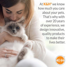Load image into Gallery viewer, DS26 K&H Thermo-Kitty Cuddle Up Cat Bed – Indoor Heated Cat Bed with Low-Wall Design, Soft Foam Base & Removable Washable Cover