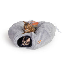 Load image into Gallery viewer, DS26 K&H Thermo-Kitty Heated Cat Tunnel – Indoor Heated Cat Bed and Play Tunnel with Machine Washable Pillow