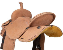 Load image into Gallery viewer, King Series Stratford Suede Barrel Saddle
