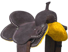Load image into Gallery viewer, King Series Stratford Suede Barrel Saddle
