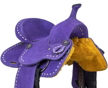 Load image into Gallery viewer, King Series Youth Stratford Suede Barrel Saddle