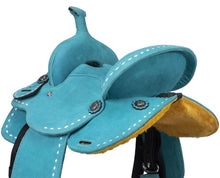 Load image into Gallery viewer, King Series Youth Stratford Suede Barrel Saddle