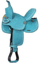 Load image into Gallery viewer, King Series Youth Stratford Suede Barrel Saddle
