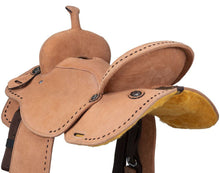 Load image into Gallery viewer, King Series Youth Stratford Suede Barrel Saddle