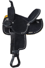Load image into Gallery viewer, King Series Youth Stratford Suede Barrel Saddle