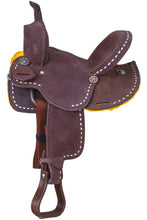 Load image into Gallery viewer, King Series Youth Stratford Suede Barrel Saddle