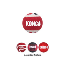 Load image into Gallery viewer, DS26 KONG Signature Fetch Dog Toy Balls, Multi-Pack