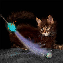 Load image into Gallery viewer, DS26 KONG Teaser Glow in the Dark Firefly Wand Cat Toy