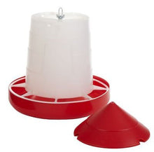 Load image into Gallery viewer, DS26 Little Giant Deluxe Hanging Feeder with Lid – 22 lb Capacity for Poultry & Chickens