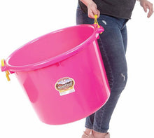 Load image into Gallery viewer, DS26 Little Giant Muck Tub – 40 & 70 Quart Heavy Duty Muck Bucket with Plastic Handles