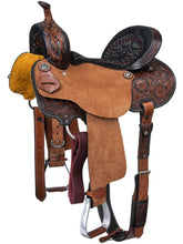 Load image into Gallery viewer, Royal King Two Tone Hawley Barrel Saddle Package