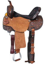 Load image into Gallery viewer, Royal King Two Tone Hawley Barrel Saddle Package