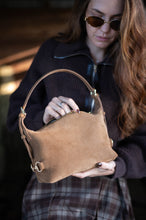 Load image into Gallery viewer, Bethany Bit Bag Suede | Limited Edition Milk Chocolate