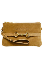 Load image into Gallery viewer, Wellington Wristlet Palomino Suede Edition