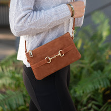 Load image into Gallery viewer, Wellington Wristlet Sorrel Suede Edition