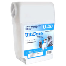 Load image into Gallery viewer, DS26 UltiCare U-40 Insulin Syringes with Sharps Container, 100 Count