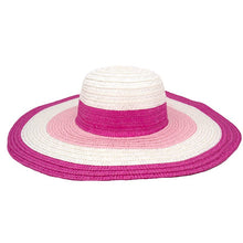 Load image into Gallery viewer, Sun Hat - Wide Brim Stripe