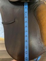 Load image into Gallery viewer, X 15.5" Consignment Saddle Collegiate