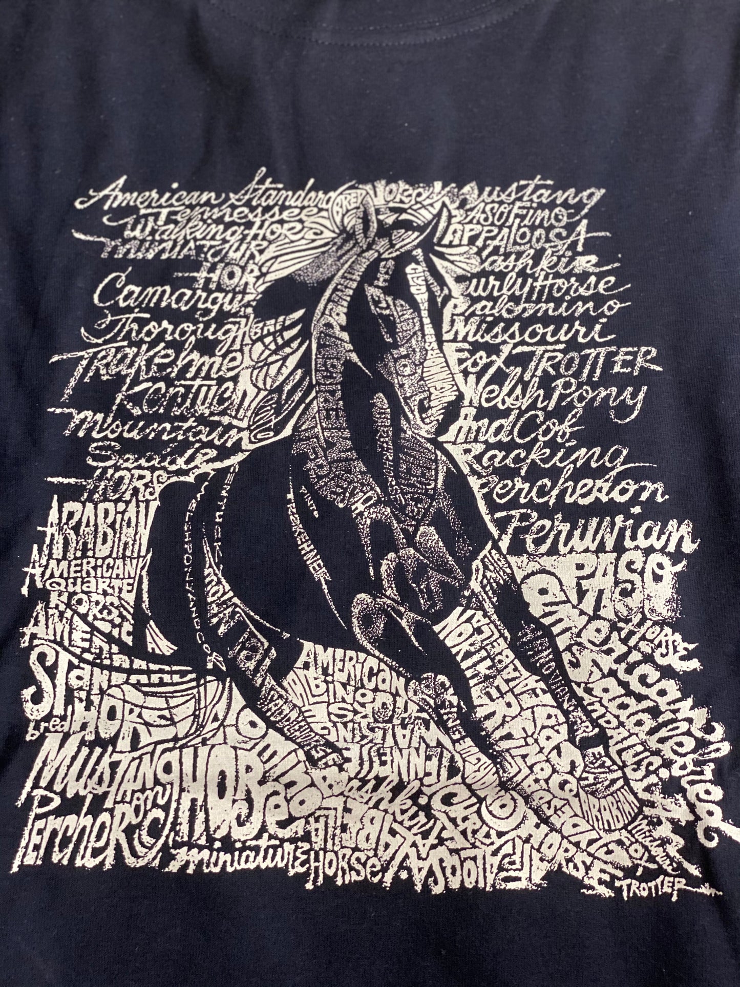 451 Tshirt Popular Horse Breeds