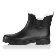 Load image into Gallery viewer, NORTY Womens 6" Ankle Rain Boots 39971 Matte Black