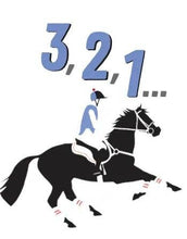 Load image into Gallery viewer, 🎁Horse Birthday Card: Eventer 3, 2, 1