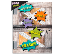 Load image into Gallery viewer, Horse Birthday Card: Bang, Crash, Neigh!