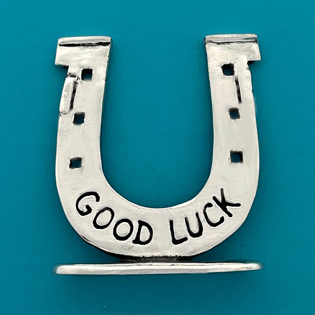 Horseshoe Good Fortune Tiny Plaque