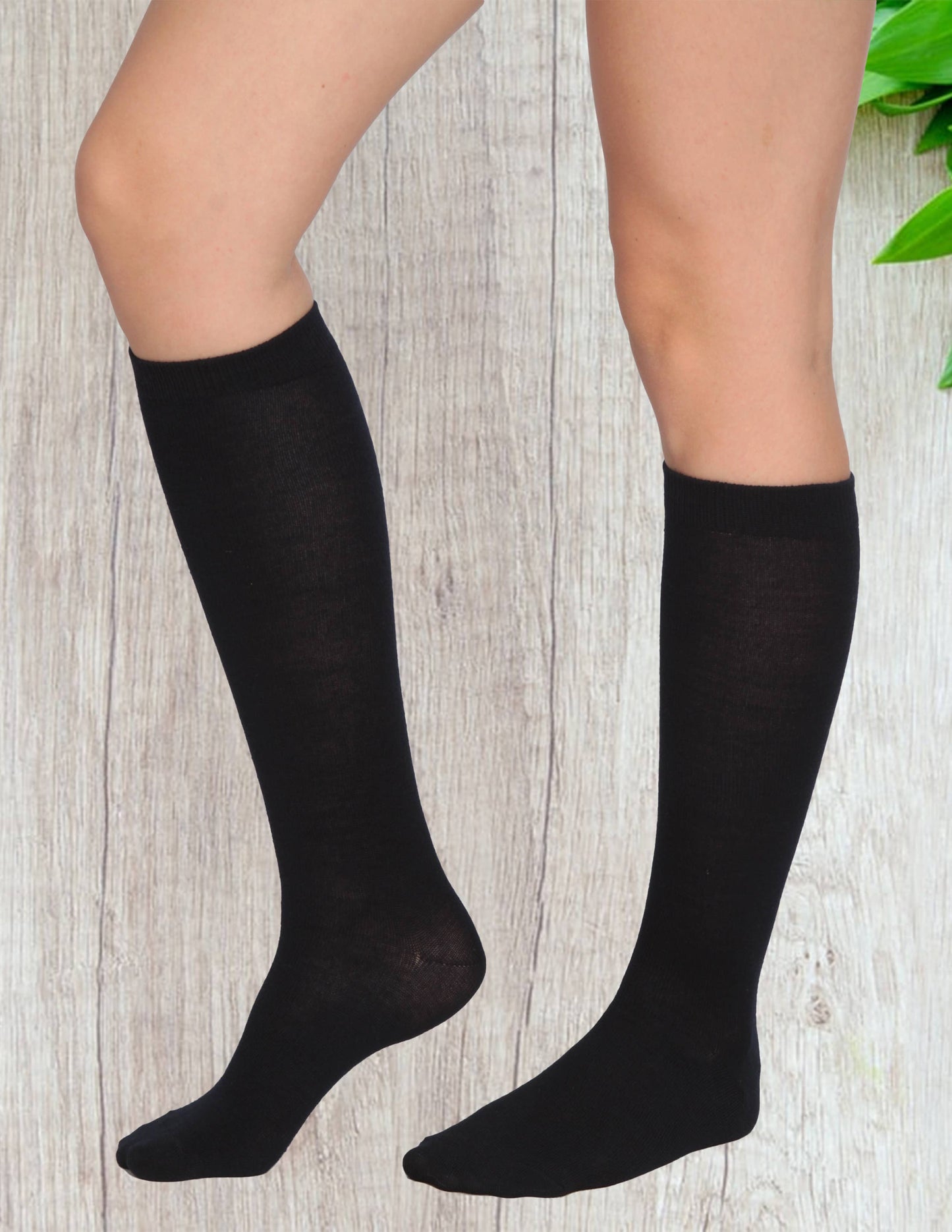 Women Tipi Toe 1 Pair Outdoor Sports Knee High Sock