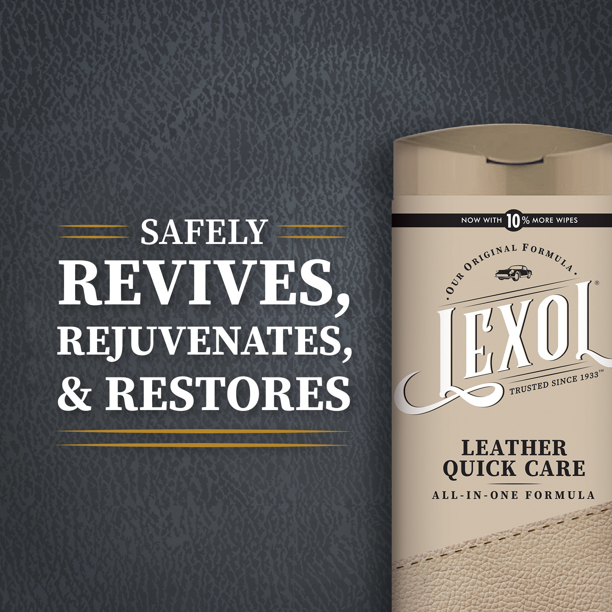 729 Lexol Leather Quick Care All-in-One Wipes